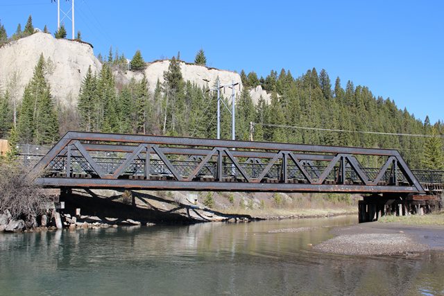 Bow River West Channel Railroad Bridge