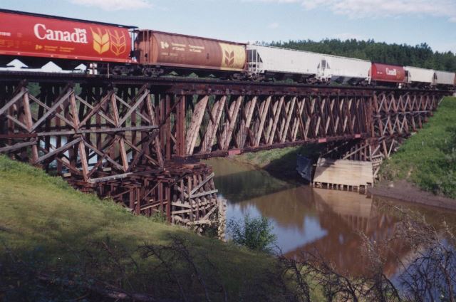 Kiskatinaw River Railway Bridge