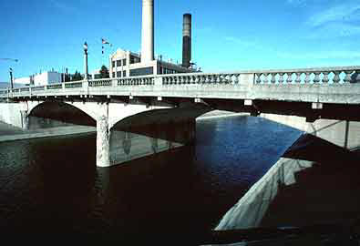 MDOT Historic Bridge Genesee County Chevrolet Ave. / Flint River