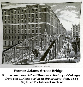 Former Adams Street Bridge