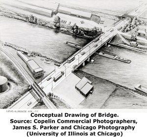 Kedzie Avenue Bridge Conceptual Drawing