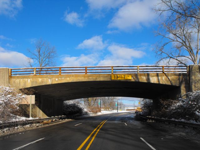 Hines Drive Ann Arbor Road Bridge