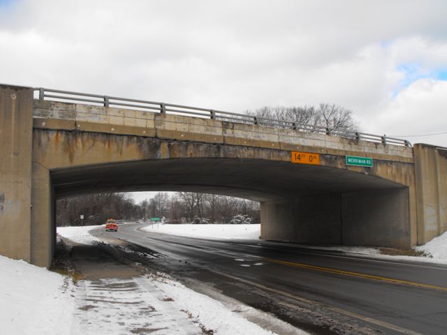 Merriman Road Hines Drive Bridge