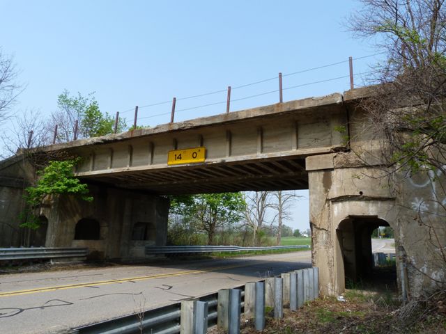 North Custer Road Railroad Overpass
