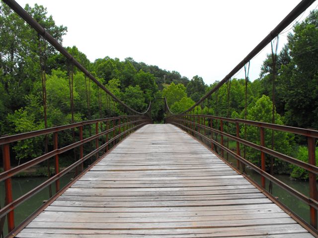 Grand Auglaize Swinging Bridge