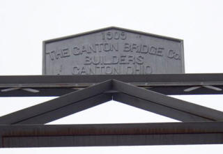 Builder plaque.
