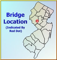 Map showing overview of bridge location.