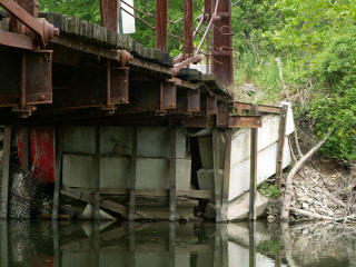 Photo Showing Abutment Damage