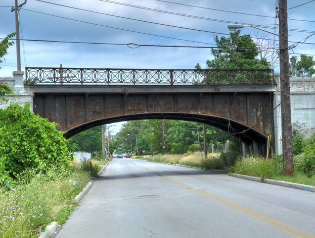 Coit Avenue Railroad Overpass