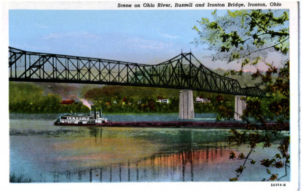 Ironton Russell Bridge. Ironton-Russell Bridge