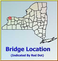 Map showing overview of bridge location.