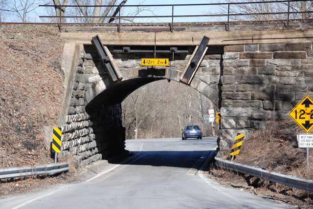 Boot Road Railroad Overpass
