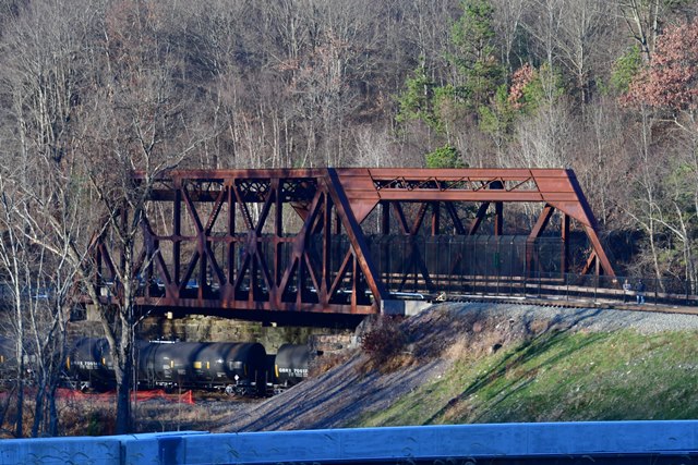 Lehigh Gorge Trail Railroad Overpass