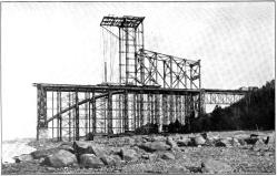 Construction of First Bridge
