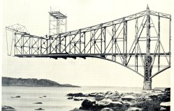 A photo of the first bridge that was taken less than a day before the collapse.