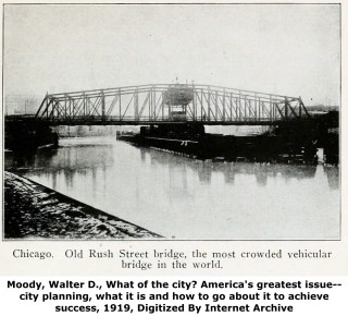 Rush Street Bridge Chicago