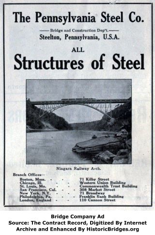 Pennsylvania Steel Company Advertisement